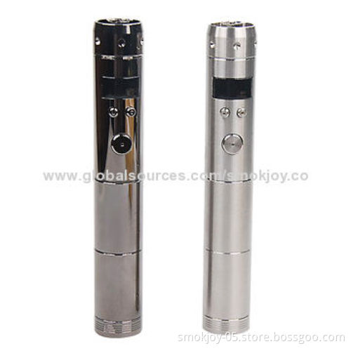 Smokjoy Stainless/Chrome Vamo V5 E-cigarettes with 2,200mAh Battery Capacity